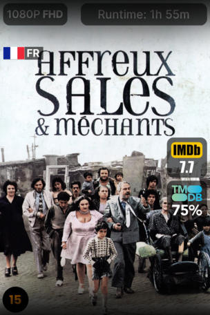 Affreux, sales et méchants