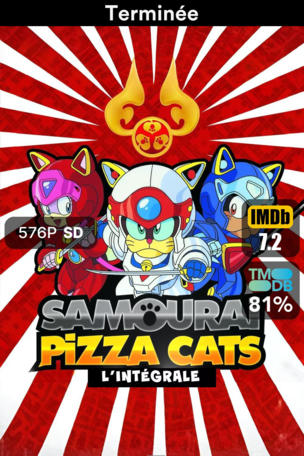 Samouraï Pizza Cats
