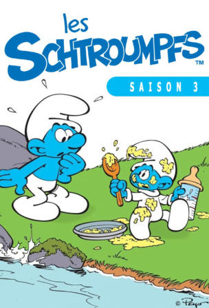 Bébé Schtroumpf et les sauterelles