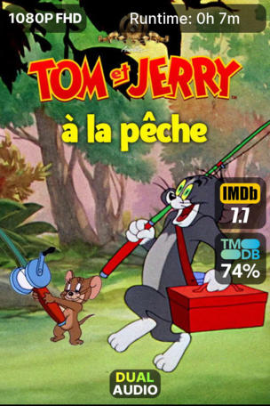 Tom et Jerry à la pêche