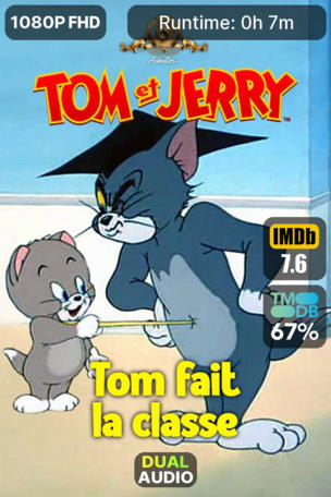 Tom fait la classe