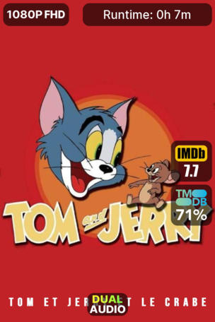Tom et Jerry et le crabe