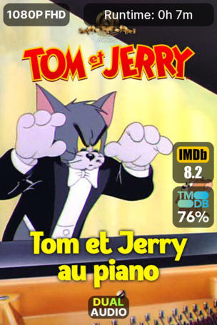 Tom et Jerry au piano