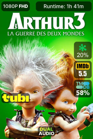 Arthur 3: la guerre des deux mondes