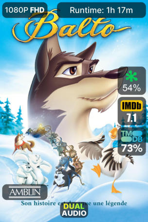 Balto : Chien-loup, héros des neiges