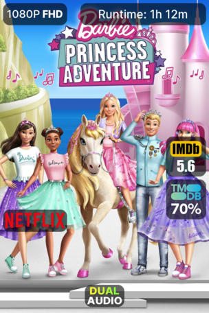 Barbie : L’aventure de princesse
