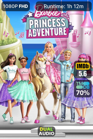 Barbie : L’aventure de princesse