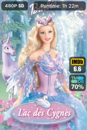 Barbie et le lac des cygnes