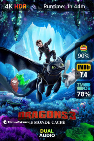 Dragons 3 : Le monde caché