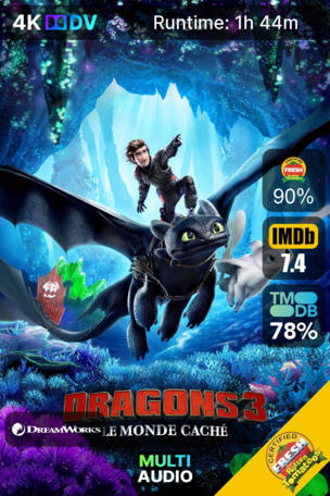 Dragons 3 : Le monde caché