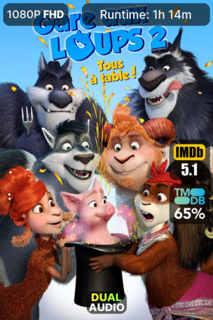 Gare aux loups 2 : Tous à table!