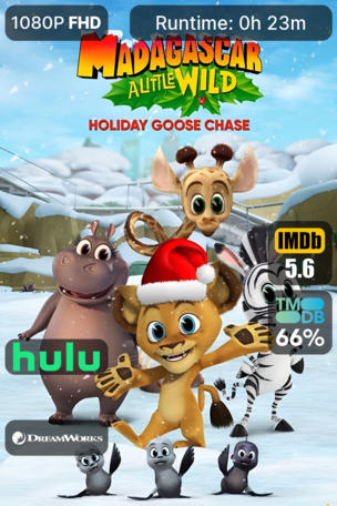 Madagascar: A Little Wild Holiday Goose Chase