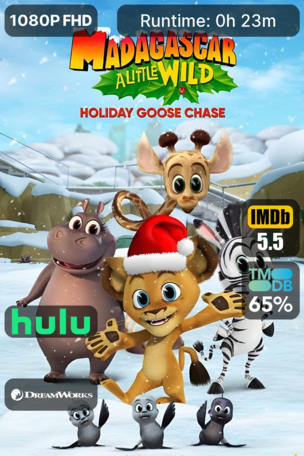 Madagascar: A Little Wild Holiday Goose Chase