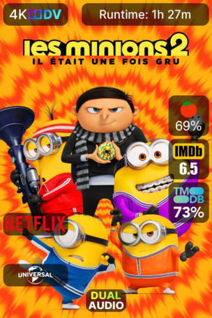 Les Minions 2 : Il était une fois Gru