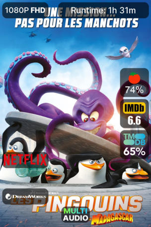 Les Pingouins de Madagascar