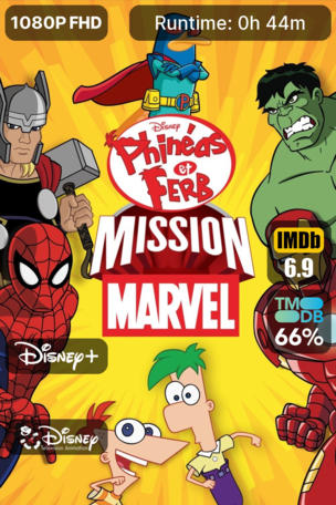 Phinéas et Ferb : Mission Marvel