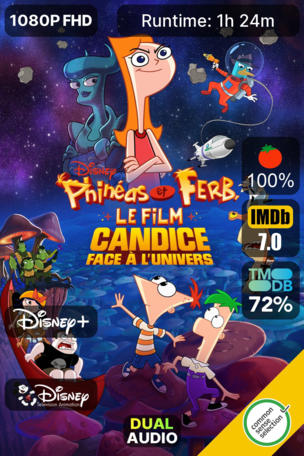 Phineas et Ferb, le film : Candice face à l’univers