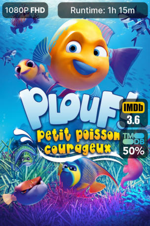 Plouf ! Petit poisson courageux