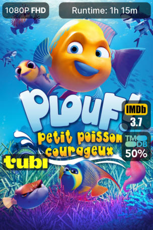 Plouf ! Petit poisson courageux