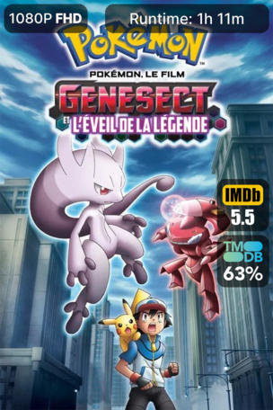 Pokémon, le film : Genesect et l’éveil de la légende
