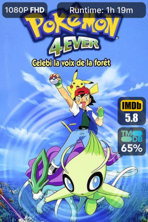 Pokémon 4Ever : Célébi, la voix de la forêt