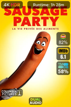 Sausage Party : La Vie privée des aliments