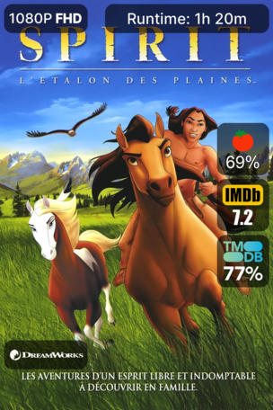 Spirit, l'étalon des plaines