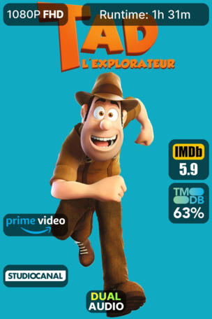 Tad l'explorateur : À la recherche de la cité perdue