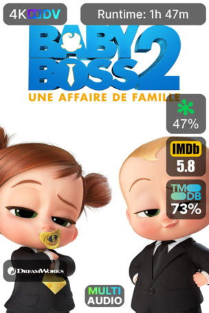 Baby Boss 2 : Une affaire de famille