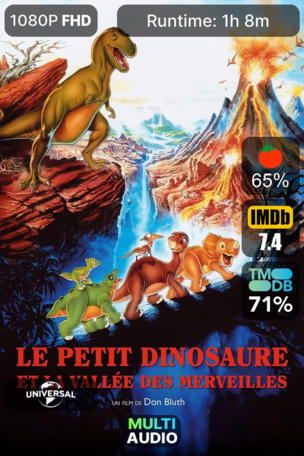 Le Petit dinosaure et la vallée des merveilles