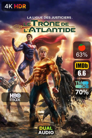 La Ligue des Justiciers : Le Trône de l'Atlantide