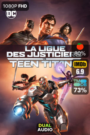 La Ligue des justiciers vs les Teen Titans