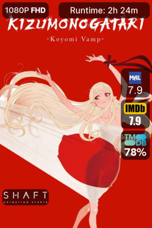 KIZUMONOGATARI -Koyomi Vamp-