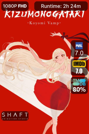 KIZUMONOGATARI -Koyomi Vamp-