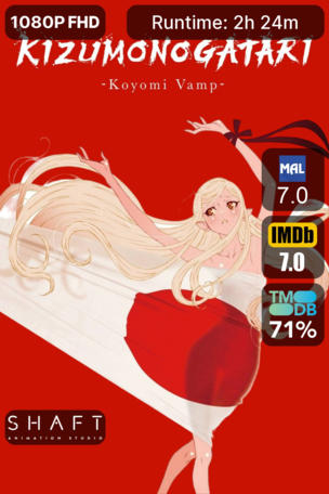 KIZUMONOGATARI -Koyomi Vamp-