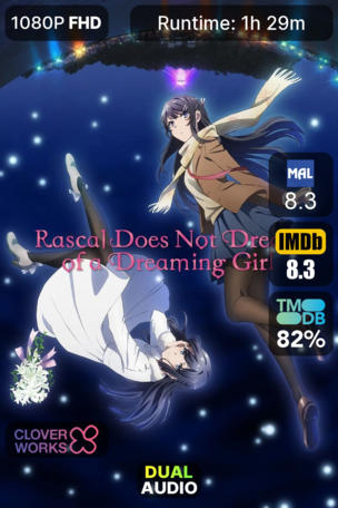 Rascal Does Not Dream of a Dreaming Girl