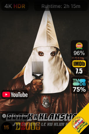 BlacKkKlansman : J'ai infiltré le Ku Klux Klan