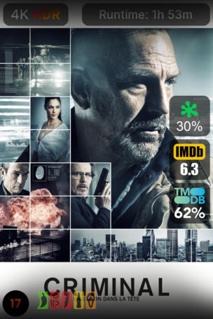 Criminal - Un espion dans la tête