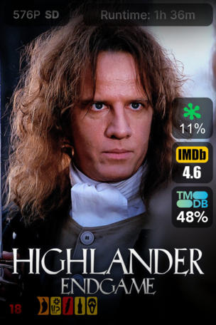 Highlander: Endgame