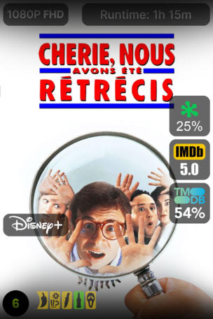 Chérie, nous avons été rétrécis