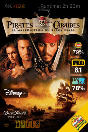 Pirates des Caraïbes : La Malédiction du Black Pearl