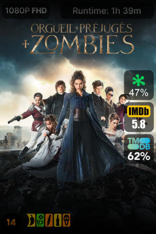 Orgueil et Préjugés et Zombies