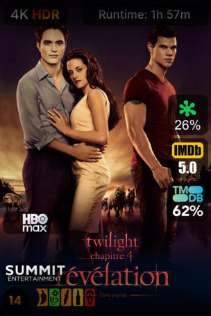 Twilight, chapitre 4 : Révélation, 1ère partie