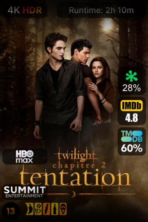 Twilight, chapitre 2 : Tentation