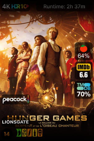 Hunger Games : La Ballade du serpent et de l'oiseau chanteur