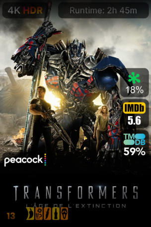 Transformers : L’Âge de l’extinction