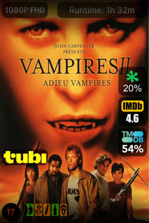 Vampires 2 - Adieu vampires