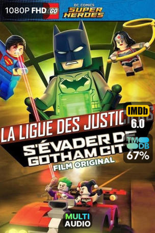 Lego DC  Comics Super Héros - la ligue des justiciers - S’évader de Gotham City