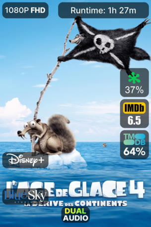 L'Âge de glace 4 : La Dérive des continents