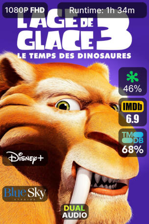 L'Âge de glace 3 : Le Temps des dinosaures